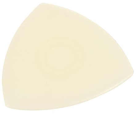 HEMOTON Nylon Bassplektrum für Ruan und Akustikgitarre mit Starkem Klang und Glattem Anschlag Weißes Einfaches Gitarrenplektrum für Präzises Spielen Zufällige Farbe