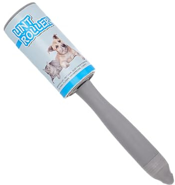 Rolle gegen Tierhaare, abnehmbare Kleberolle, Fusselentferner für Tiere und Kleidung, Staubbürste für Teppich, Möbel, Taschen, Gepäck, Bettwäsche, Sofa, Haus