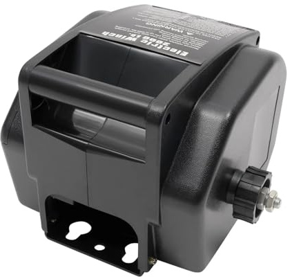 AYJYZHIAG Cabrestante eléctrico for Barco de 2000 Libras, cabrestante Marino, cabrestante Reversible for Remolque con Control Remoto