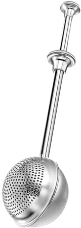 FUNNETOYU Colador Tamizador para Harina De Acero Inoxidable Plateado, Herramienta para Tamizado De Cocina Resistente y Práctico, Adecuado para Panadería y Repostería