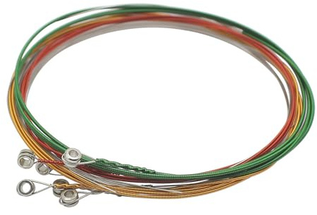 6PCS Elektrische Gitarre Saiten Set Lernen String Set Edelstahl Textur Professionelle Elektrische Gitarre Zubehör