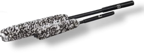 ChimpTools - Koch Chemie WHEEL BRUSH WOOL SET - flexible Woll Felgenbürsten - Mikrofaser Felgenbürste | Microfaser Felgenbürste zur sanften Reinigung von ALU Felgen - Auto Felgenbürste