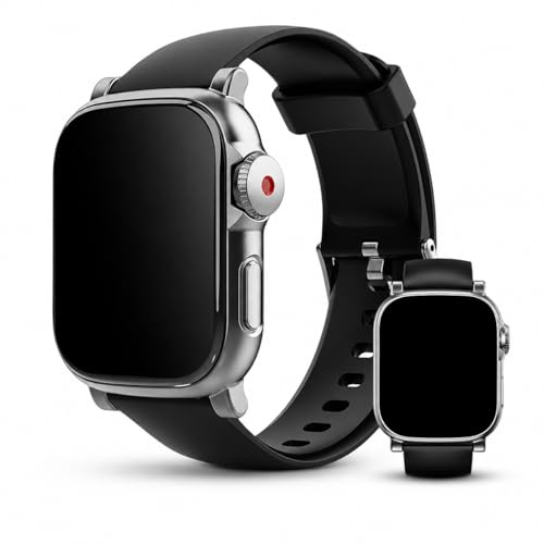 Goshyda Lettore MP3 Bluetooth 5.4 con Bluetooth 5.4, Orologio Musicale con Touch Screen HD da 2,01 Pollici, Orologio Lettore MP3 per la Corsa in Palestra, Riproduzione Musicale (64G)