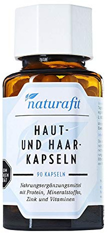 NATURAFIT Haut und Haarkapseln 90 St