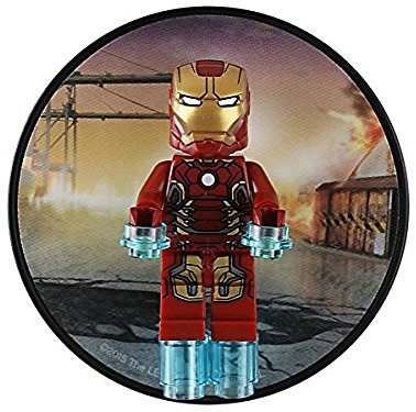 LEGO AVENGERS ASSEMBLE IRON MAN mini-figure magnet 5cm 853457