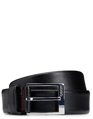 HUGO Herren Gellot_sz35 G rtel, Schwarz001, 95 EU