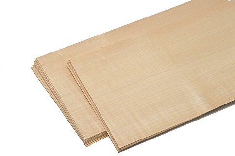 15-17 Furniere in der Holzart Birke. Furnier geeignet für: Modellbau, Ausbesserungsarbeiten, Restauration, zum Basteln, Intarsien