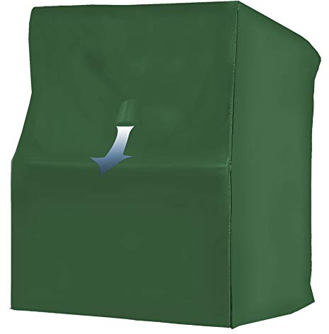 QUICK STAR - Telo Protettivo per Poltrona da Spiaggia, Misura XL, 145 x 106 x 160 cm, Colore: Verde
