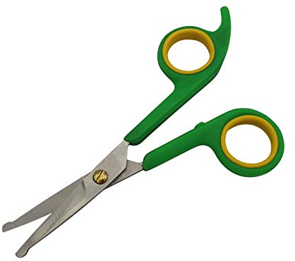 Witt Import & Handels GmbH Tier-Frisörschere, Gesichts- und Pfotenschere 15cm