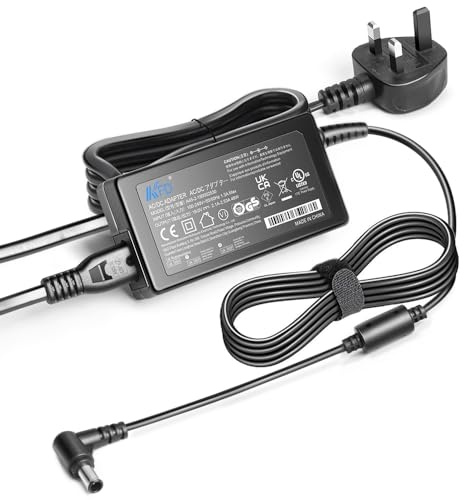 KFD DC 19V Power Supply Adapter for Samsung Odyssey G5 G4 G5A G3A Gaming Monitor LC34G55TWWR S34J550WQR C32G73TQSR S28AG700NU LS27AG502NU C27G55 C32G55 C27RG50FQU LU28R550UQ LS27BG400EUXX Charger