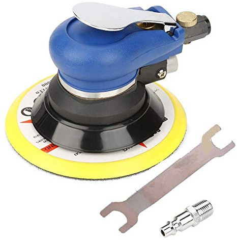 LEVIGATRICE PNEUMATICA PALMARE ROTORBITALE DA 5 - 125 mm PER COMPRESSORE ARIA