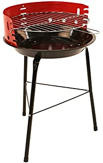 ARTE Living GmbH Holzkohlegrill Rundgrill Holzkohle Grill Klassiker, 37 x 57 cm, Schwarz, 360819