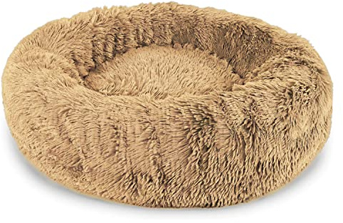 Yuma SPAZIO Cama Perro Mediano y Pequeño. Cama para Perros Antimordeduras. Cojin Resistente y Lavable. Cama para Gatos y Otras Mascotas Medianos