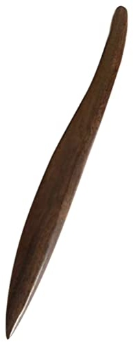 Alipis Tagliacarte in legno tagliacarte calligrafia taglierina scatola accessori ufficio per buste lime di calligrafia nero