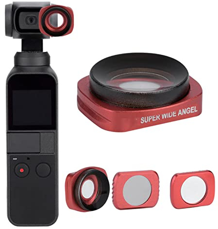 2 Filtre Grand Angle et Macro- Kit de 3 Filtres D'objectif Macro Grand Angle 12,5 X CR pour