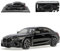 B*M*W 3er G20 M3 Limousine Schwarz Metallic Ab 2019 1/18 Minichamps Modell Auto mit individiuellem Wunschkennzeichen