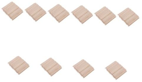 minkissy 10 Juegos De Quitacutículas Multifuncionales Para Uñas 100 Unidades X 10