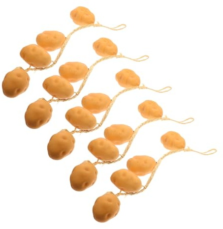Amosfun Modèle de Pomme de Terre en Polystyrène Expansé, 5 Pièces