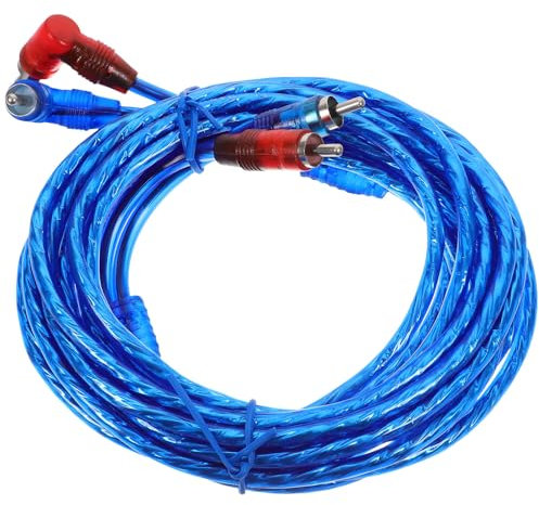 JECOMPRIS câble Audio RCA Cordon auxiliaire du Caisson de Basses câble Audio de télévision Câble Audio Câble Audio subwoofer Voiture Automobile câbles Audio pour Haut-parleurs câble stéréo