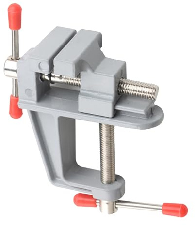 XQMMGO Mini Table Clamp Small Vise, Table Bench Vise, Workbench Vice, for Jewelry, Model Making, Modeling, DIY, Painting and Crafts