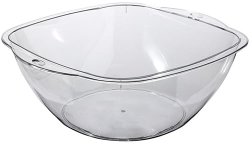 DEARMAMY Lavandino Per Il Lavaggio Del Viso Lavamani Per La Pulizia Del Viso Lavabo Per Il Viso Lavandino Portatile In Plastica Trasparente