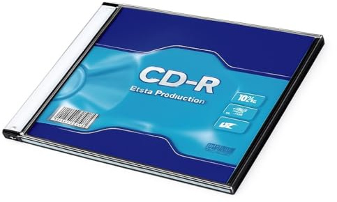 CD-R 700 Mo 52X, Format Fin, Haute Protection, idéal pour Le Stockage de données et la Sauvegarde.