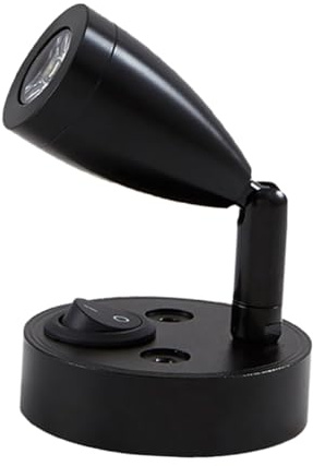 VALICLUD Lampe De Lecture Led Pour Camping Éclairage Intérieur Spot Décoratif Multi-usage Lumière Blanche Avec Flexible Orientable Design Moderne