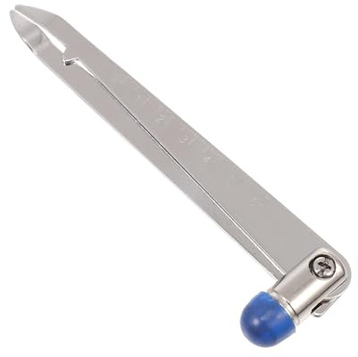 NUOBESTY Martello Neurologico in Acciaio Inox per Test Diagnostico del Ginocchio, Plexor Medico Portatile Professionale per Esami Neurologici e Riflessi, Strumento Compatto per Uso Clinico