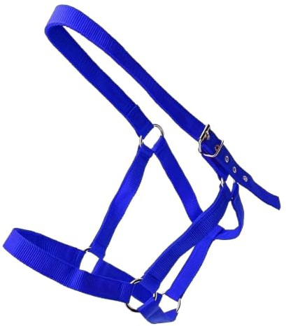 Generisch Knitted halter for adjustable pasture and show accessories | Knitted halter for goats, sheep, lambs, calves, cows and other livestock as well as other agricultural animals