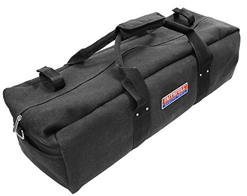 Faithfull FAIH18 Zip-Top Toolbag Holdall 450 mm (18in), Black