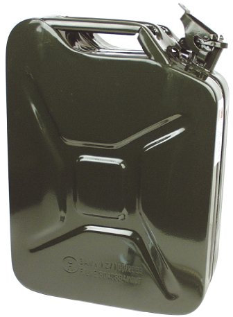 Mannesmann - M 047-T-20 - Bidón de gasolina de chapa, 20 litros