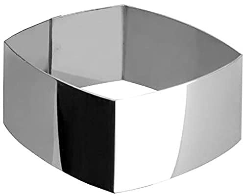 Ibili 727908 Emporte-Pièce Carre Inox Argent 8 x 8 x 4 cm