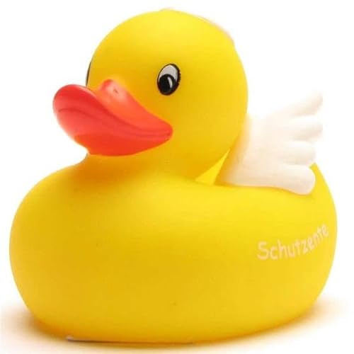 Engel Quietscheentchen Schutzente L8,5cm I Badeente I Gummiente