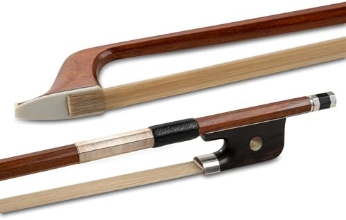 Arco per violoncello GEWA in legno di pernambuco 4/4, qualità migliore, bacchetta angolare, timbro Liuteria.