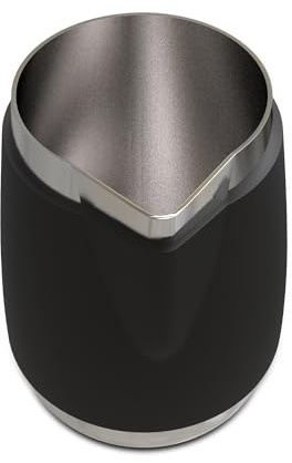Rattleware Stainless Steel Handle Free Latte Art Pitcher - Perfect for Home, Cafe, Restaurant, Hotel, Office, Or Commercial Use - Steaming and Frothing Pitcher (20 Oz)