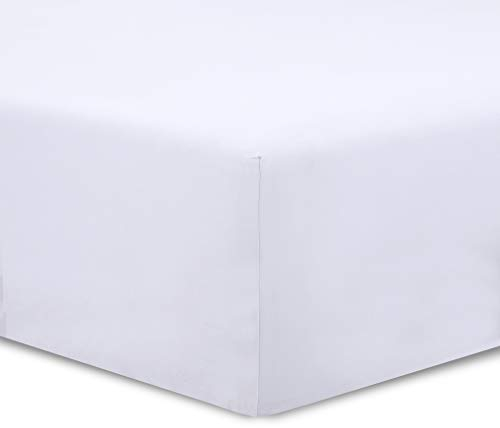 Vision Sábana Bajera Blanco – 160 x 200 cm – 100% algodón