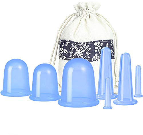 MAFLY Silikon Cupping Set Anti-Cellulite Massagegerät für Myofaszial Therapie, Gewebetherapie & Hautpflege