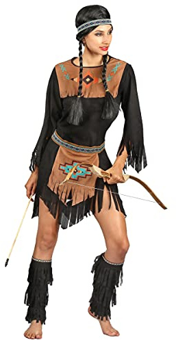 DEGUISE TOI Costume da indiana in nero per donna