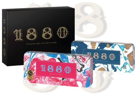 1880 Pack Noël Sinestesia Touron de Jijona 250 g + Touron d'Alicante 250 g 1 Unité