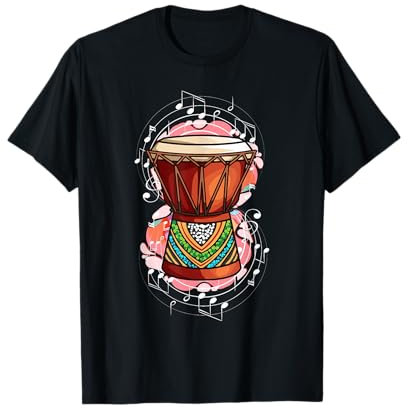 Jembe Musikinstrument Schlagzeuger Musik spielt Djembe Trommel T-Shirt