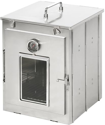 REDCAMP 16 H Foldable Camping Oven with Storage Handbag,Stainless Steel Portable Camping Stove for Baking Cinnamon Rolls, Breads and Muffins with Wood Burning Fire,Propane Stoves,Campers,Baking BBQ