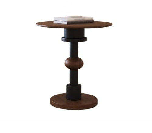 Table basse en bois massif style nordique rétro salon table d'appoint en noyer design moderne
