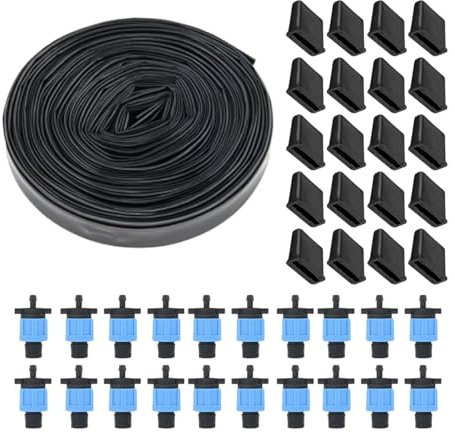 Jlobnyiun Système d'arrosage du jardin, système d'irrigation du jardin | Kit d'irrigation à effet de serre réglable - Accessoires à effet de serre, réduction de l'eau, fournitures de jardinage à