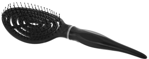 GALPADA Hairstyling Comb Hair Styling Accessories Large Curved Oval Shape Detangling Brush Does Not Damage Hair Strands Black for Women Voluminous High Crown Hairstyle