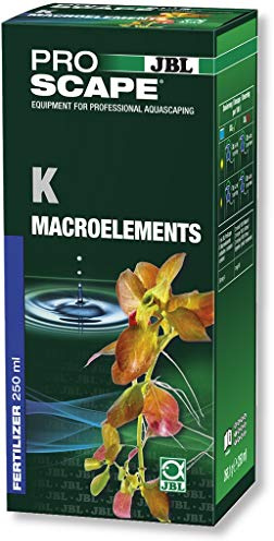 JBL ProScape K Macroelements 2112000 Kalium - Pflanzendünger für Aquascaping, 250 ml