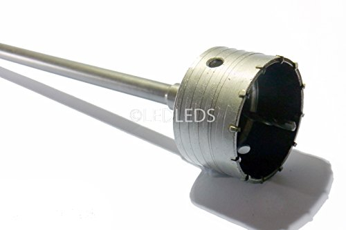 Fresa a Tazza mm 120 CAROTATRICE CON ASTA SDS MAX 650 MM CEMENTO MURO MATTONI