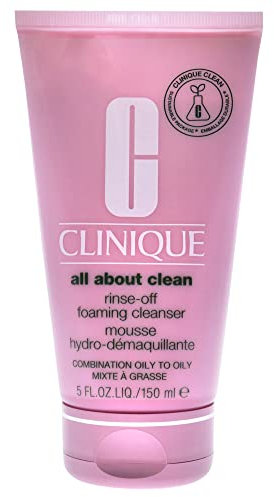 Clinique Rinse Off Foaming Cleanser für Unisex, 5 oz