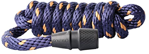 GoLeyGo Kerbl 2.0 Führstrick Pferde mit klick Magnetverschluss, Ohne Adapter-Pin, 200cm, caramel