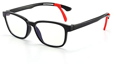 Tofox Anti UV Anti Lumière Bleue Optics Lunette Anti lumière bleue enfants Anti Fatigue Bleue pour enfant Filles/Garçons de 3 à 10 Ans