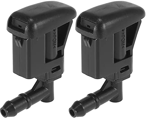 X AUTOHAUX 2 Piezas Coche Parabrisas Arandela Boquillas Rociador Chorro Izquierda Derecha 61667110852